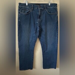 Jos A Bank 38x30 Jeans Mens Traditiona Fit Blue Reserve Soft Stretchy‎ Denim